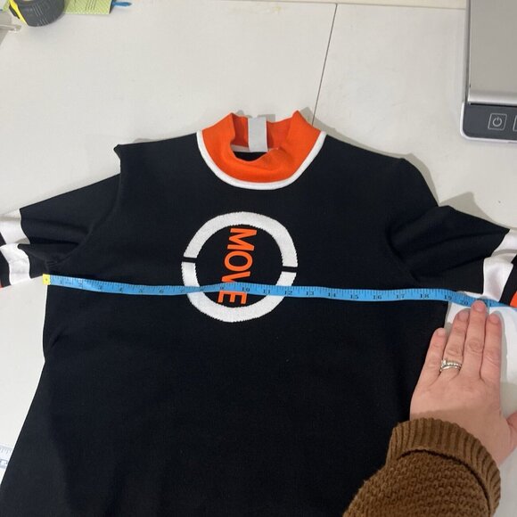 Ulli Ehrlich Sportalm Move Austrian-Made Mock-Neck Sweater Womens Size M - Picture 8 of 9